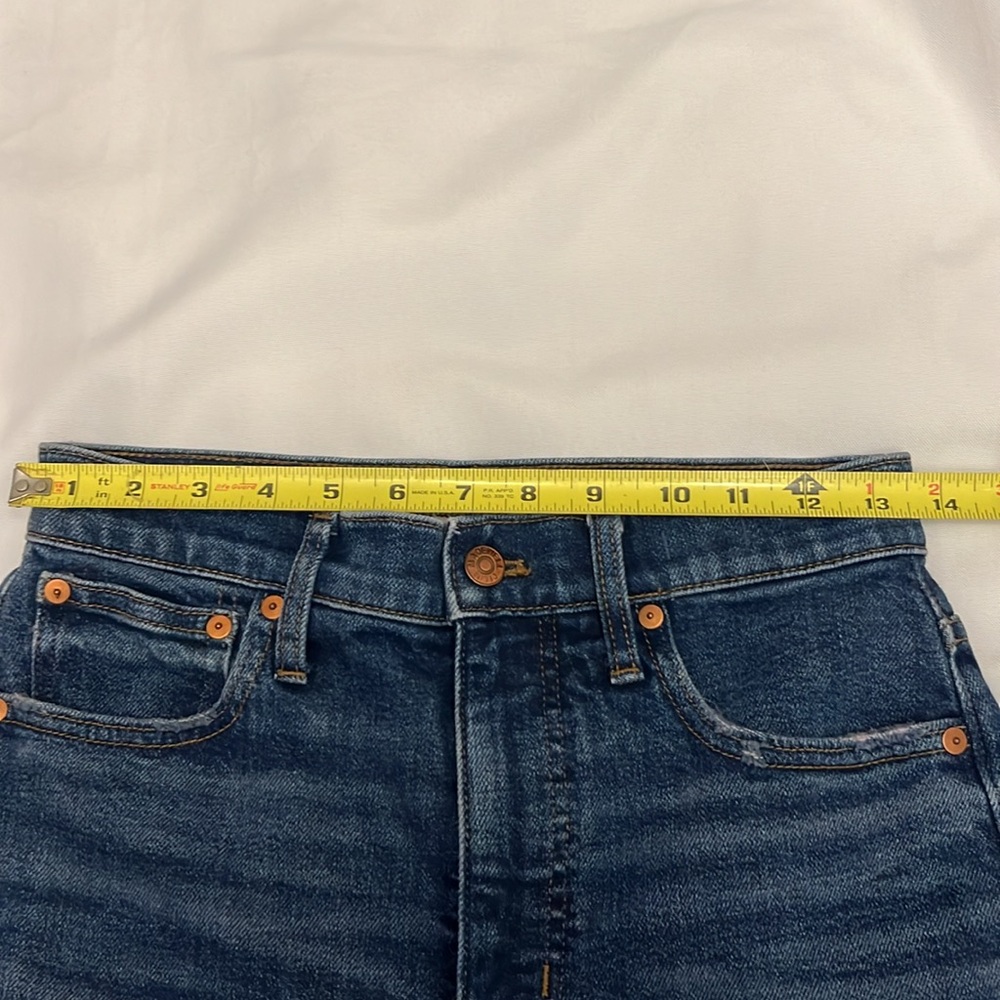 Madewell slim Demi boot jeans size 26 T - Picture 10 of 14
